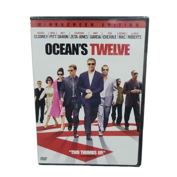 Oceans TWELVE 12 Widescreen Edition 2005 DVD George Clooney Brad Pitt BRAND NEW - Picture 1 of 2